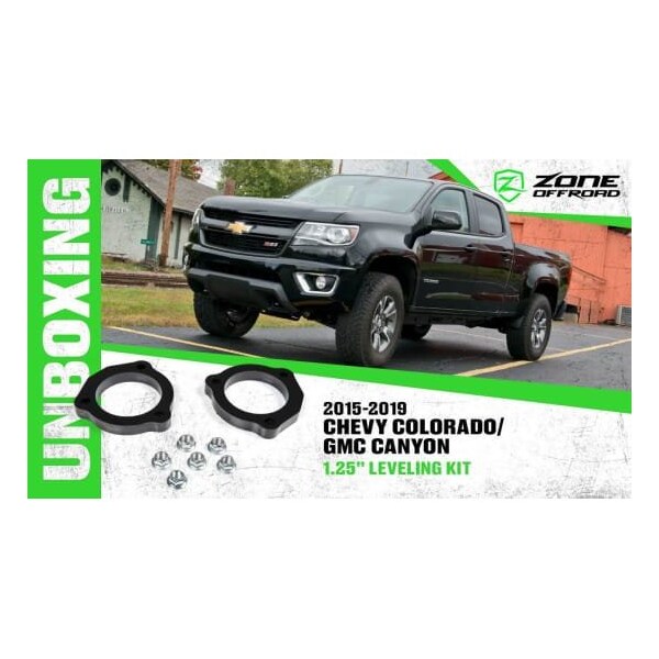 Zone Offroad 15 COLORADO/CANYON 1.25IN SPACER KIT ZONC1121 - main